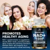 NAD Supplements - with Resveratrol, Antioxidant Enhancer That Slows Down The Cellular Aging Process, 120 Capsules - Image 4