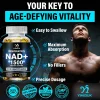 NAD Supplements - with Resveratrol, Antioxidant Enhancer That Slows Down The Cellular Aging Process, 120 Capsules - Image 6